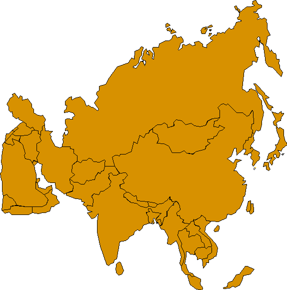 map asiatique